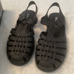 Melissa black sandals